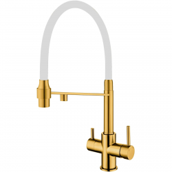 Кухонный смеситель Fabiano FKM 3143 Nano Gold A-40